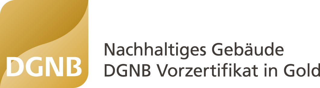 Nachhaltiges Gebäude, DGNB Vorzertifikat in Gold