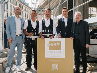 LBBW Immobilien feiert Richtfest im Vier Giebel